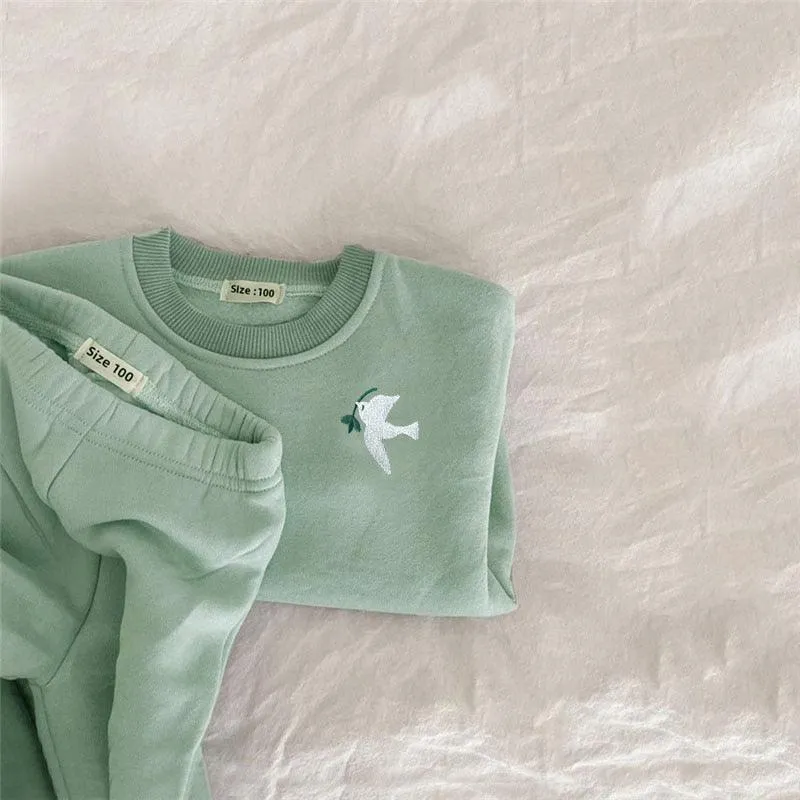 2Pcs Warm clothing set for Baby Girl/Boy