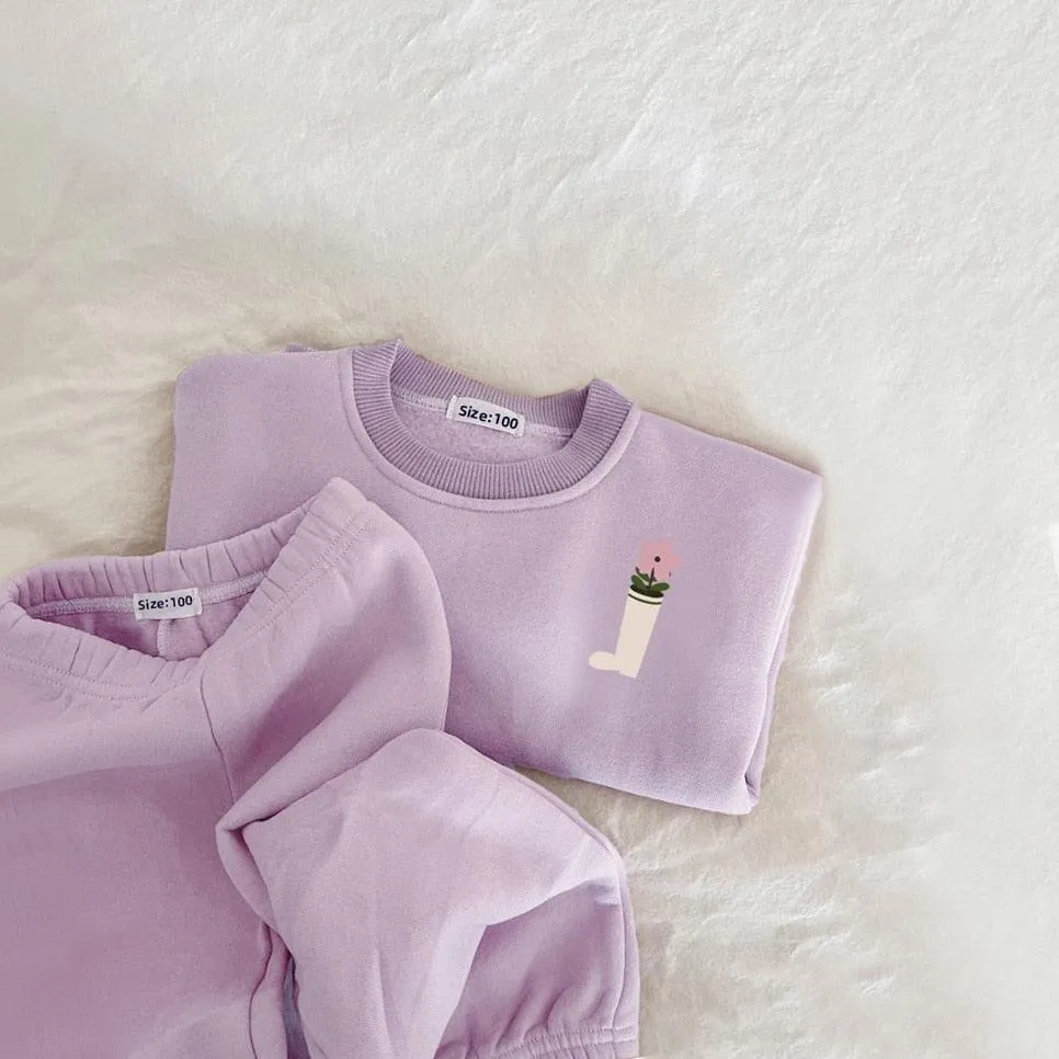 2Pcs Warm clothing set for Baby Girl/Boy