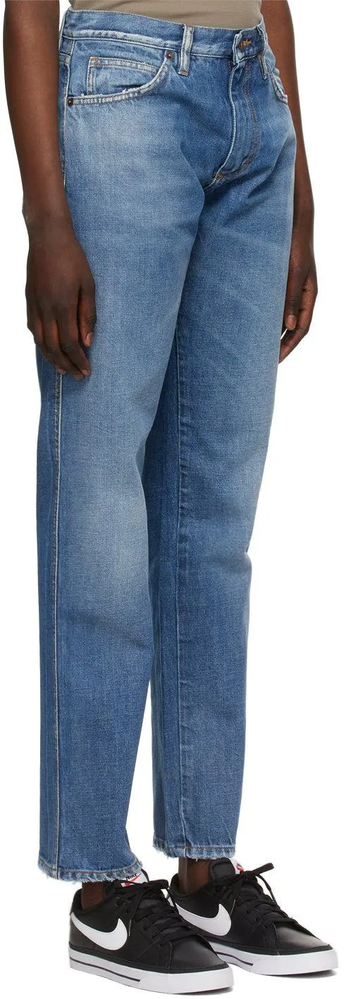 6397 Blue Straight Jeans