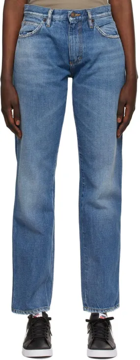 6397 Blue Straight Jeans