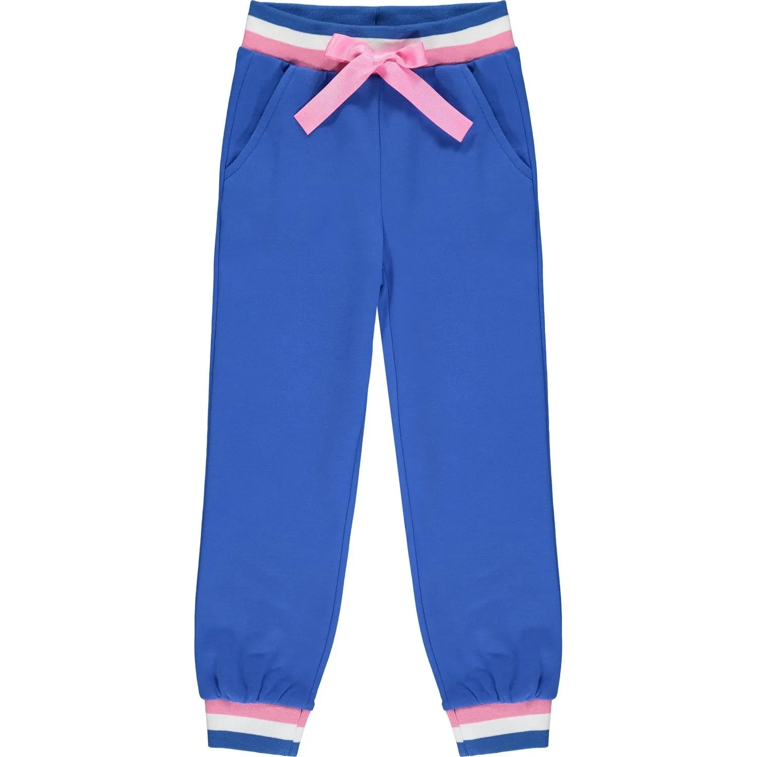 A DEE - Cropped Hoody Tracksuit - Bright Blue