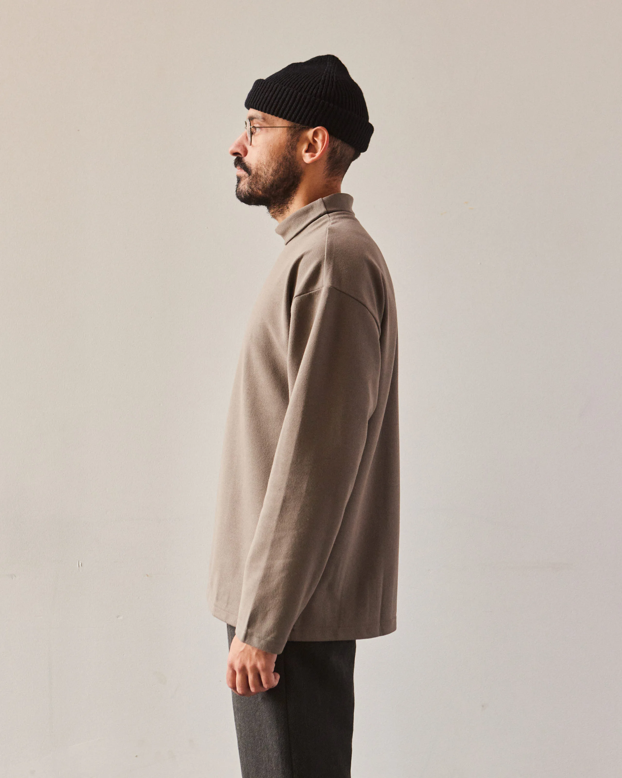 Arpenteur Orlo L/S Tee, Warm Grey