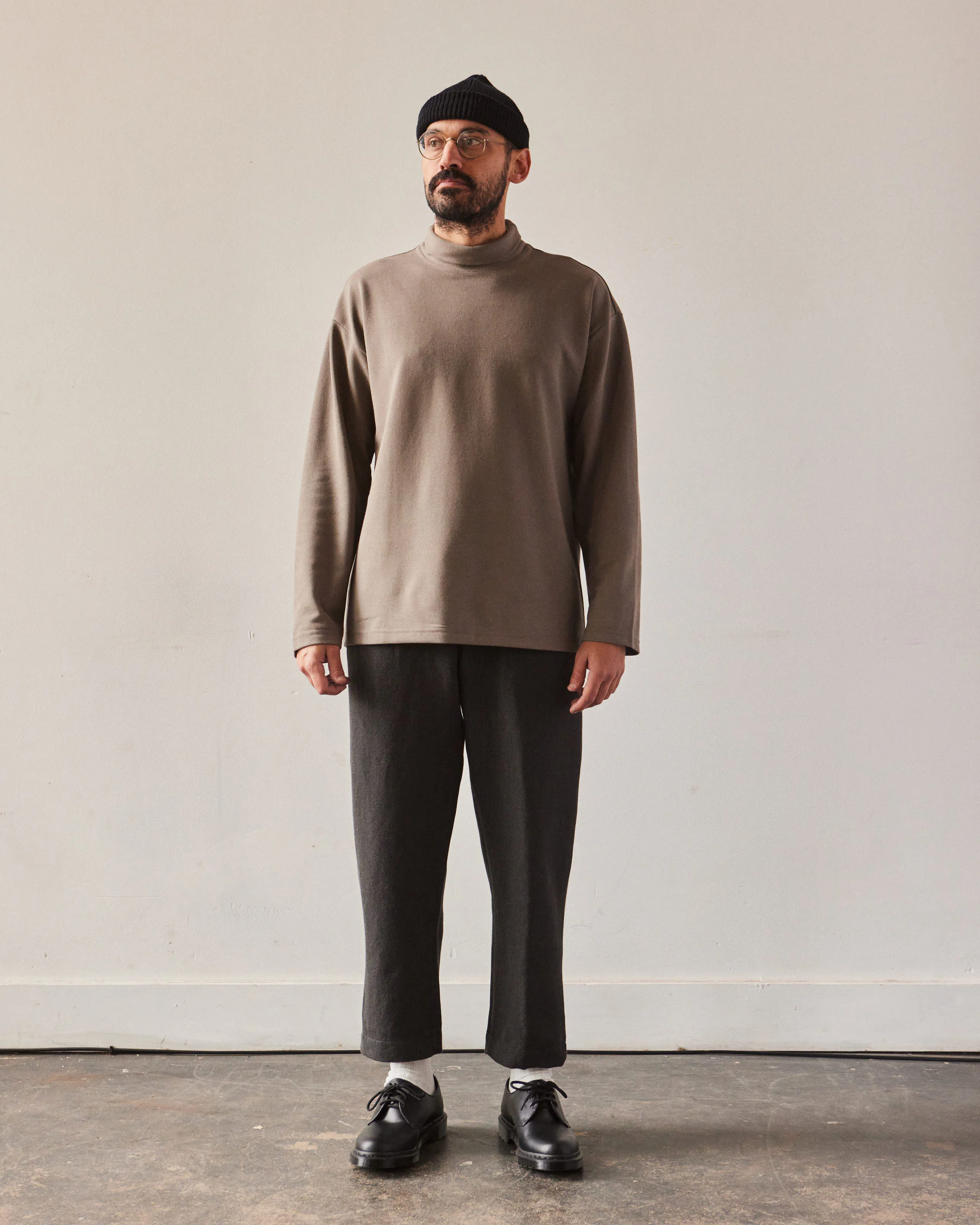 Arpenteur Orlo L/S Tee, Warm Grey