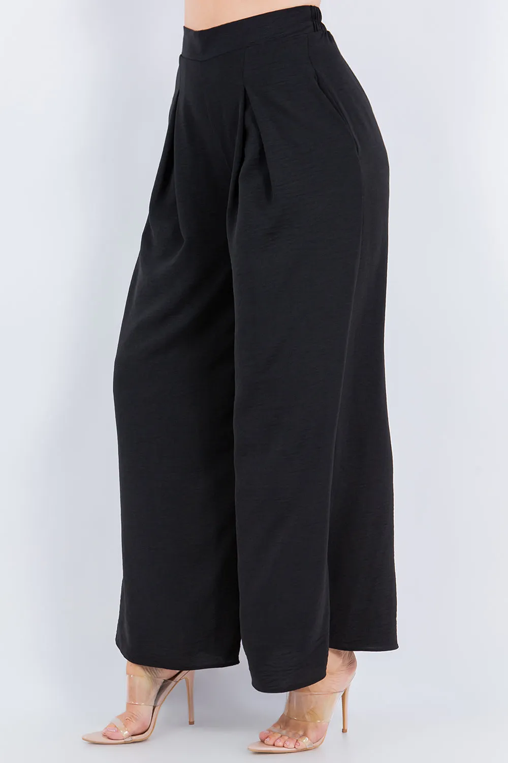 Black Flowy Dress Pant