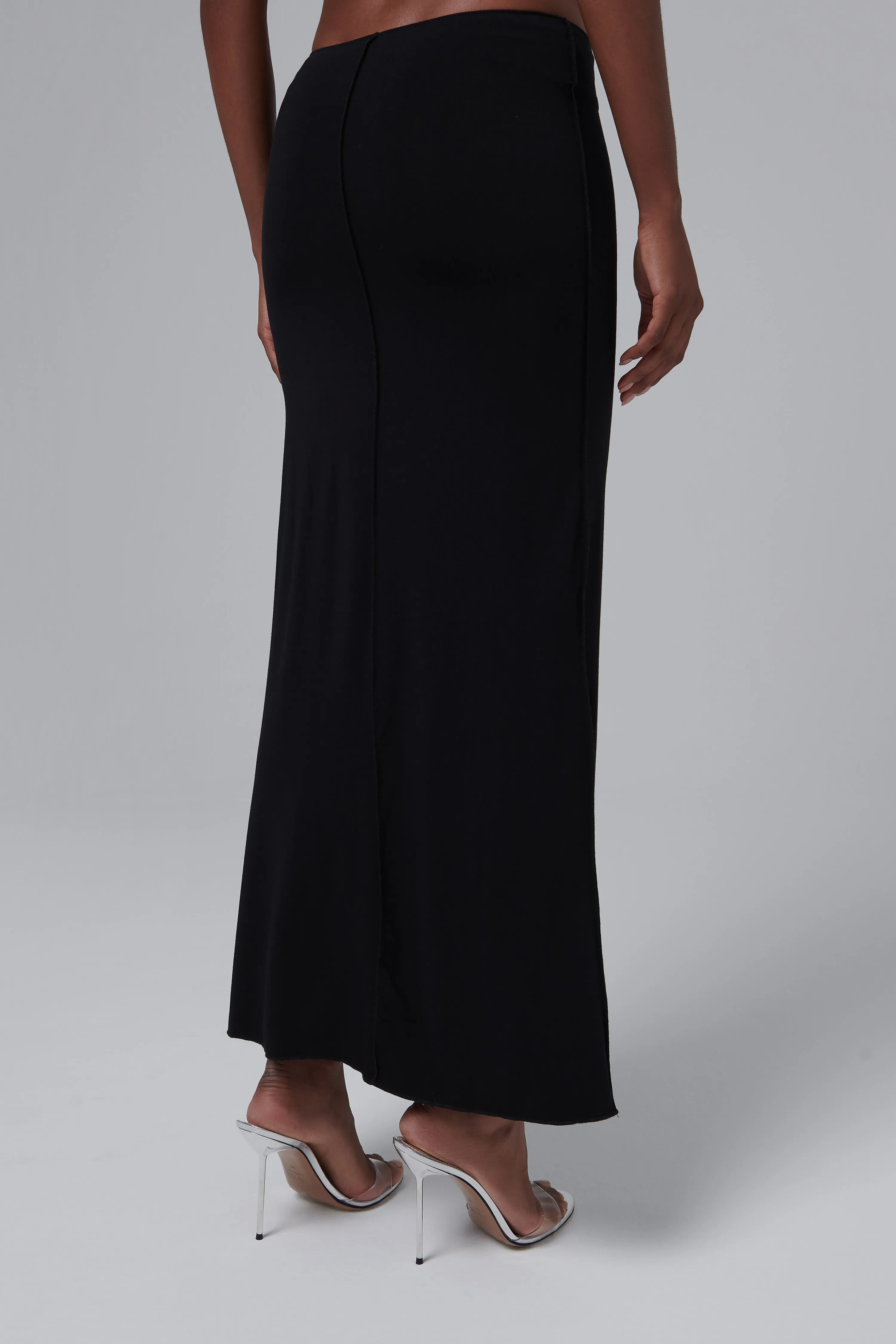 Black Vana Maxi Skirt
