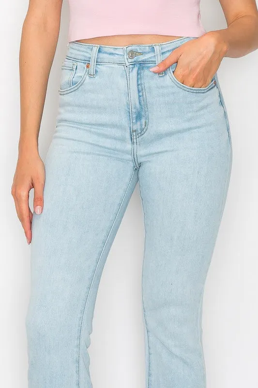 Camila High Rise Boot Cut Jeans