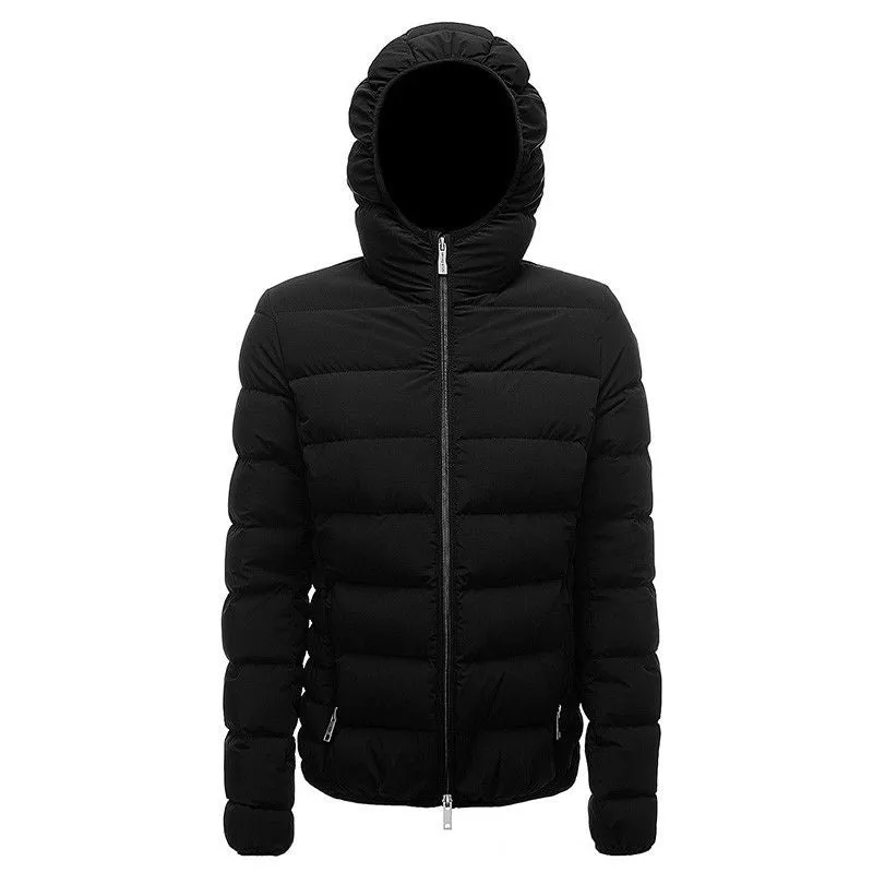 Centogrammi Black Nylon Jackets & Coat