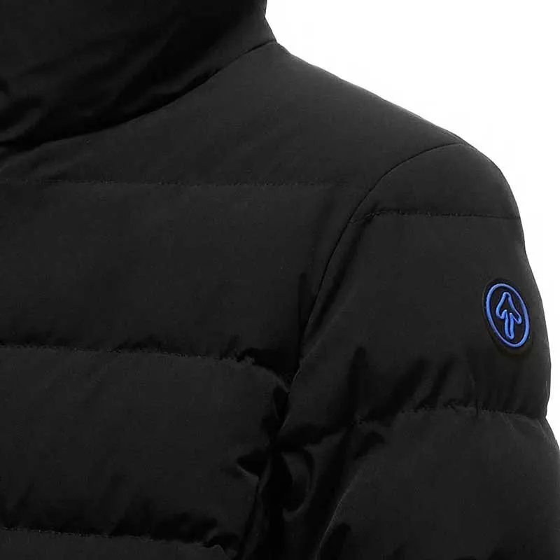 Centogrammi Black Nylon Jackets & Coat
