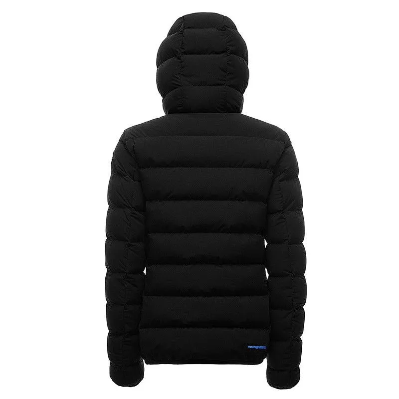 Centogrammi Black Nylon Jackets & Coat