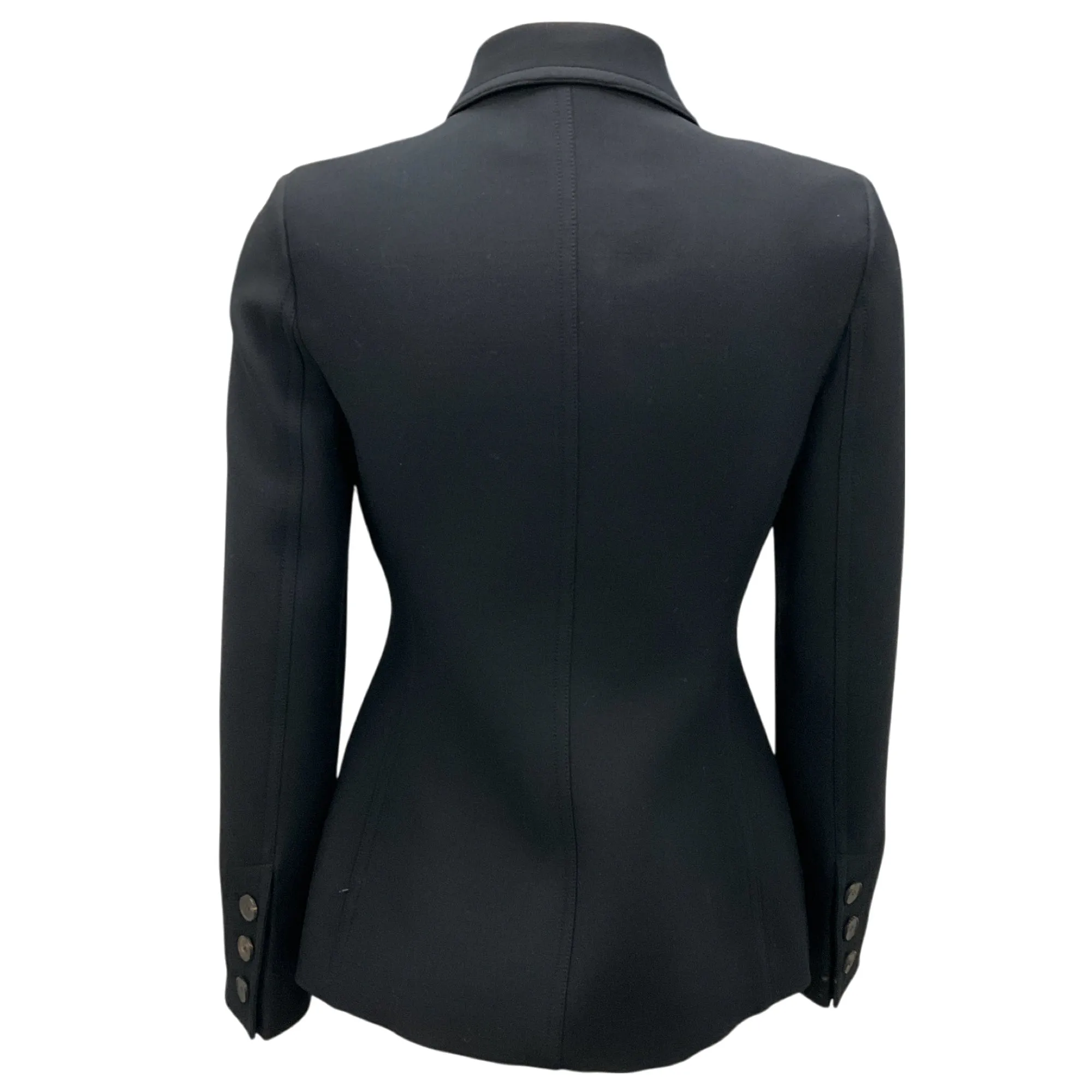Christian Dior Black Structured Wool Jacket