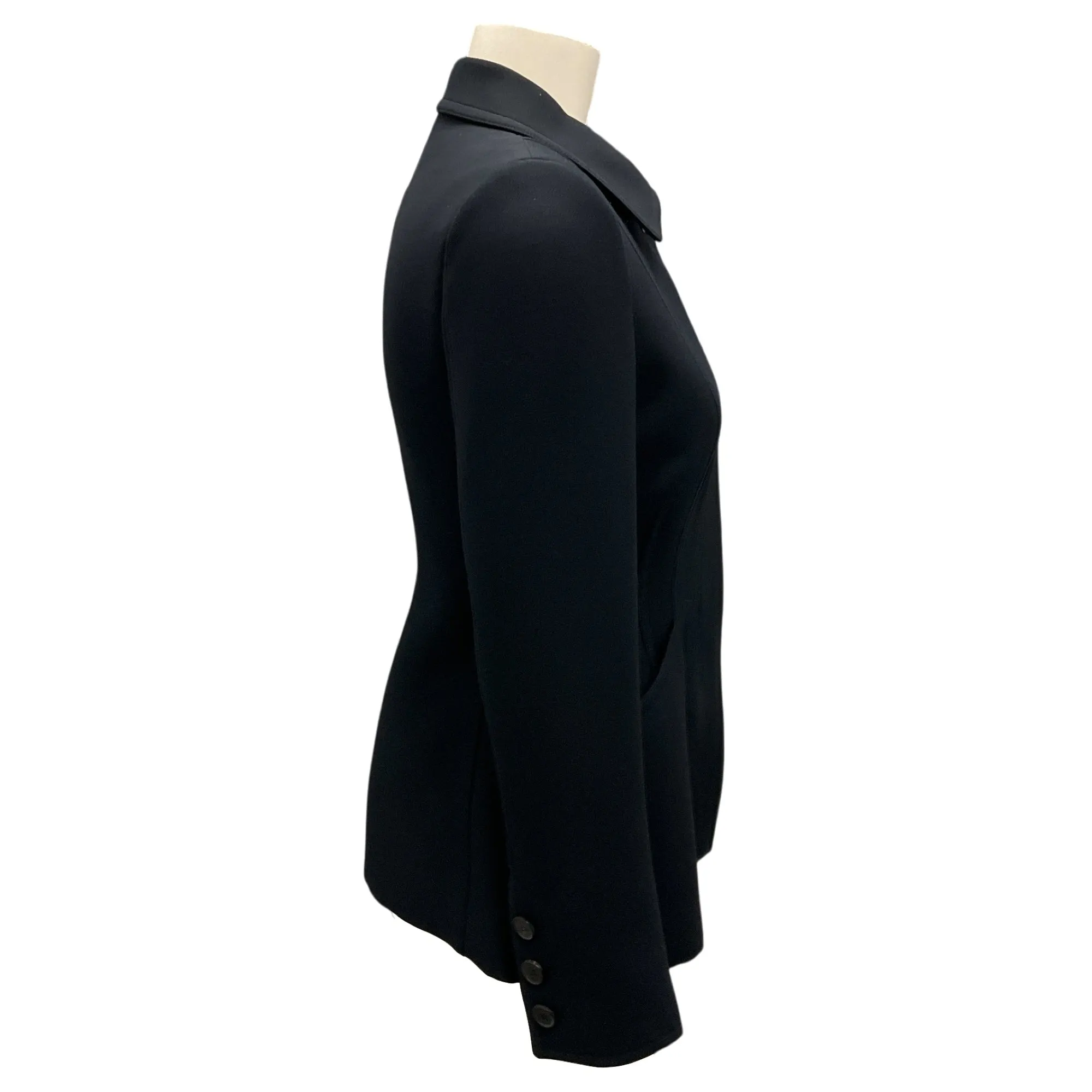 Christian Dior Black Structured Wool Jacket