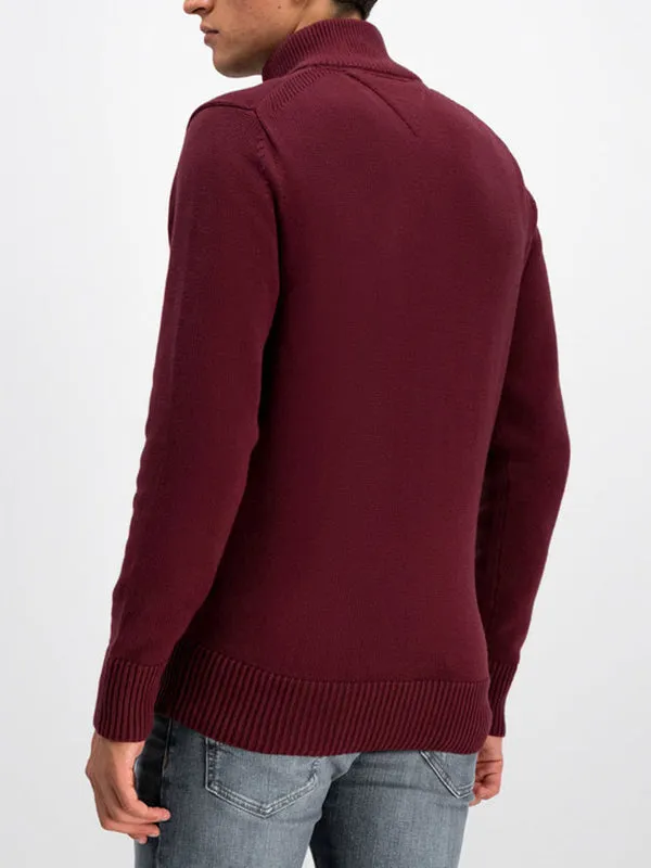 Chunky Cotton Zip Through