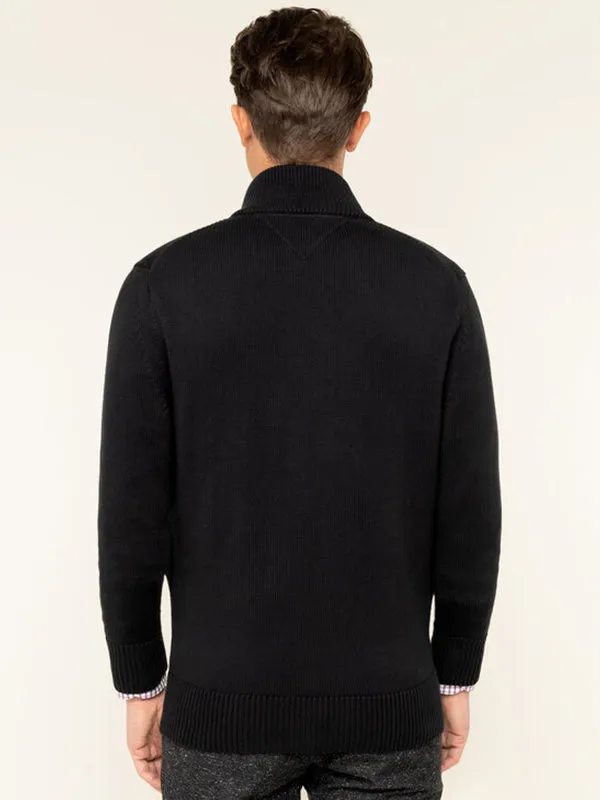 Chunky Cotton Zip Through