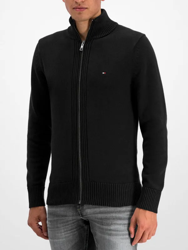 Chunky Cotton Zip Through