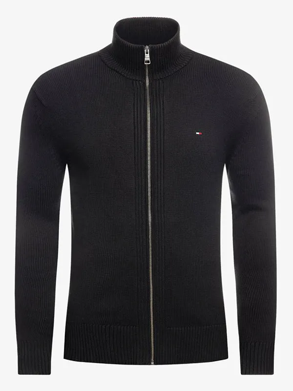 Chunky Cotton Zip Through