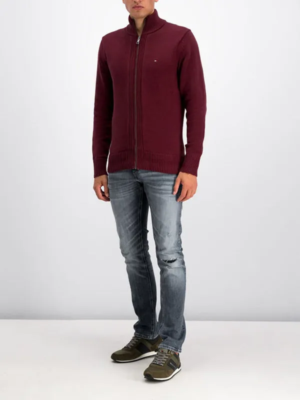 Chunky Cotton Zip Through