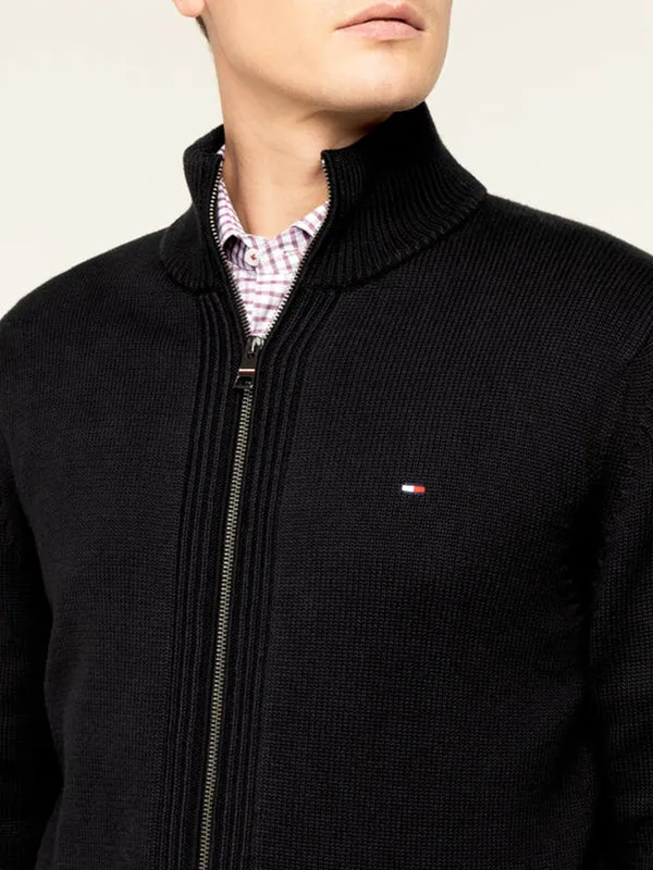 Chunky Cotton Zip Through
