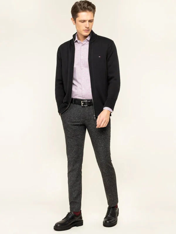 Chunky Cotton Zip Through