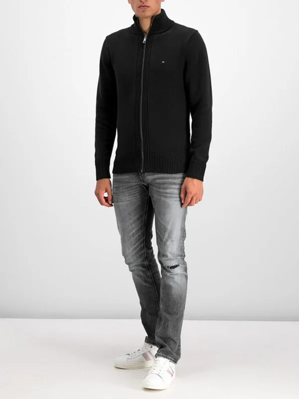 Chunky Cotton Zip Through