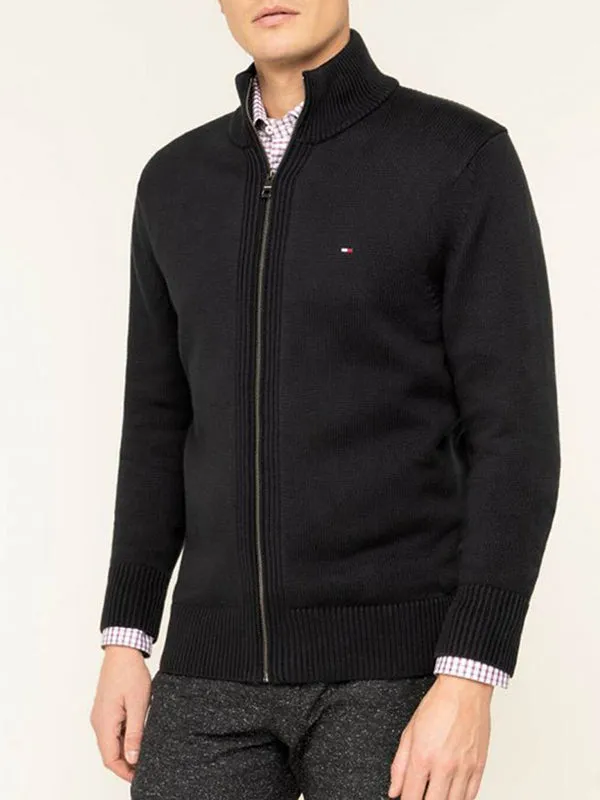 Chunky Cotton Zip Through