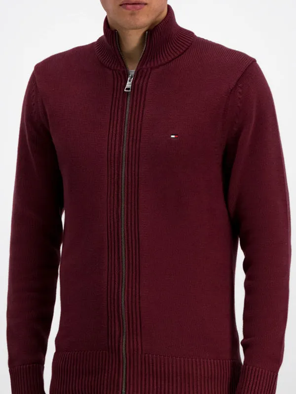 Chunky Cotton Zip Through
