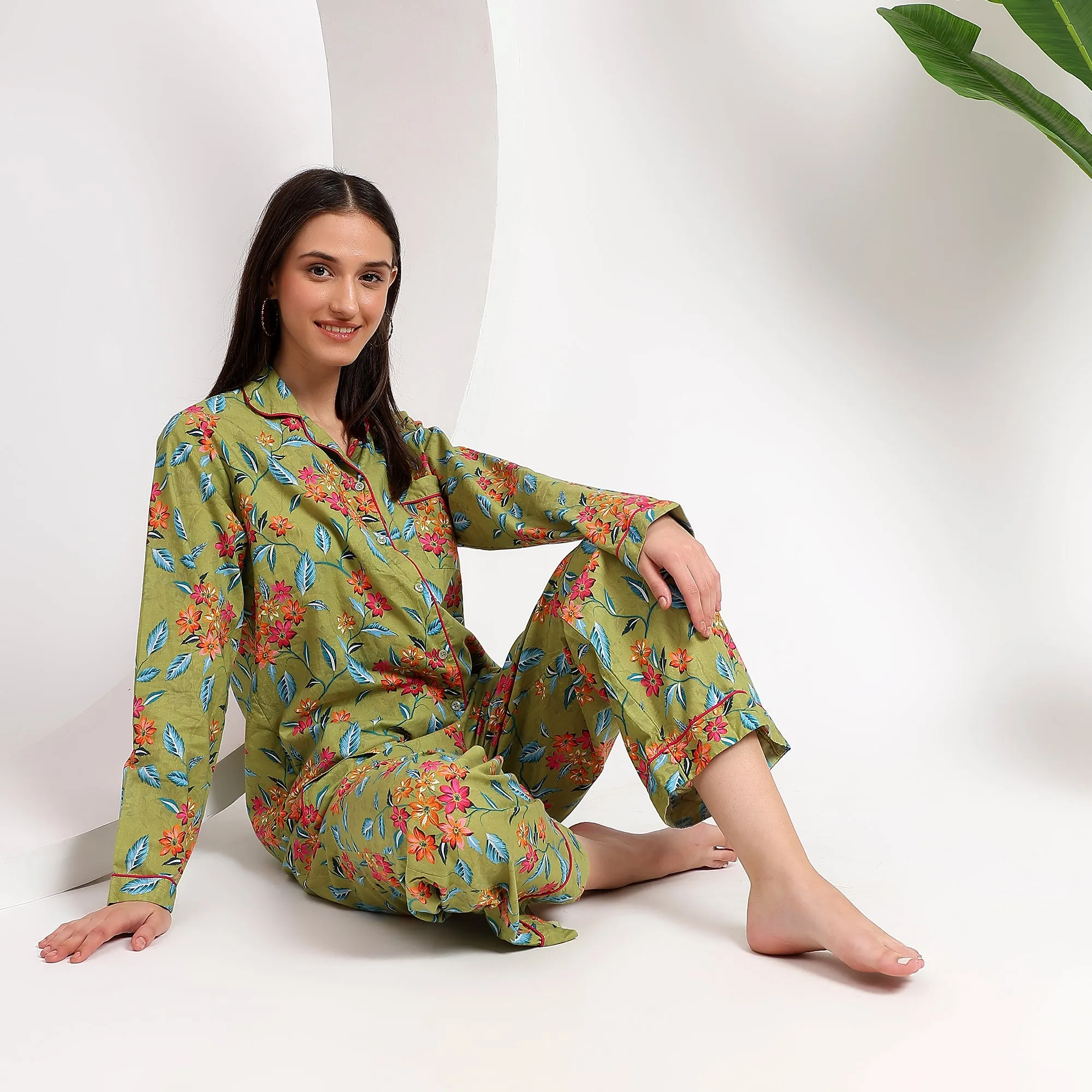 Cotton Nightsuits - Women's Cozy Sleepwear Dresses