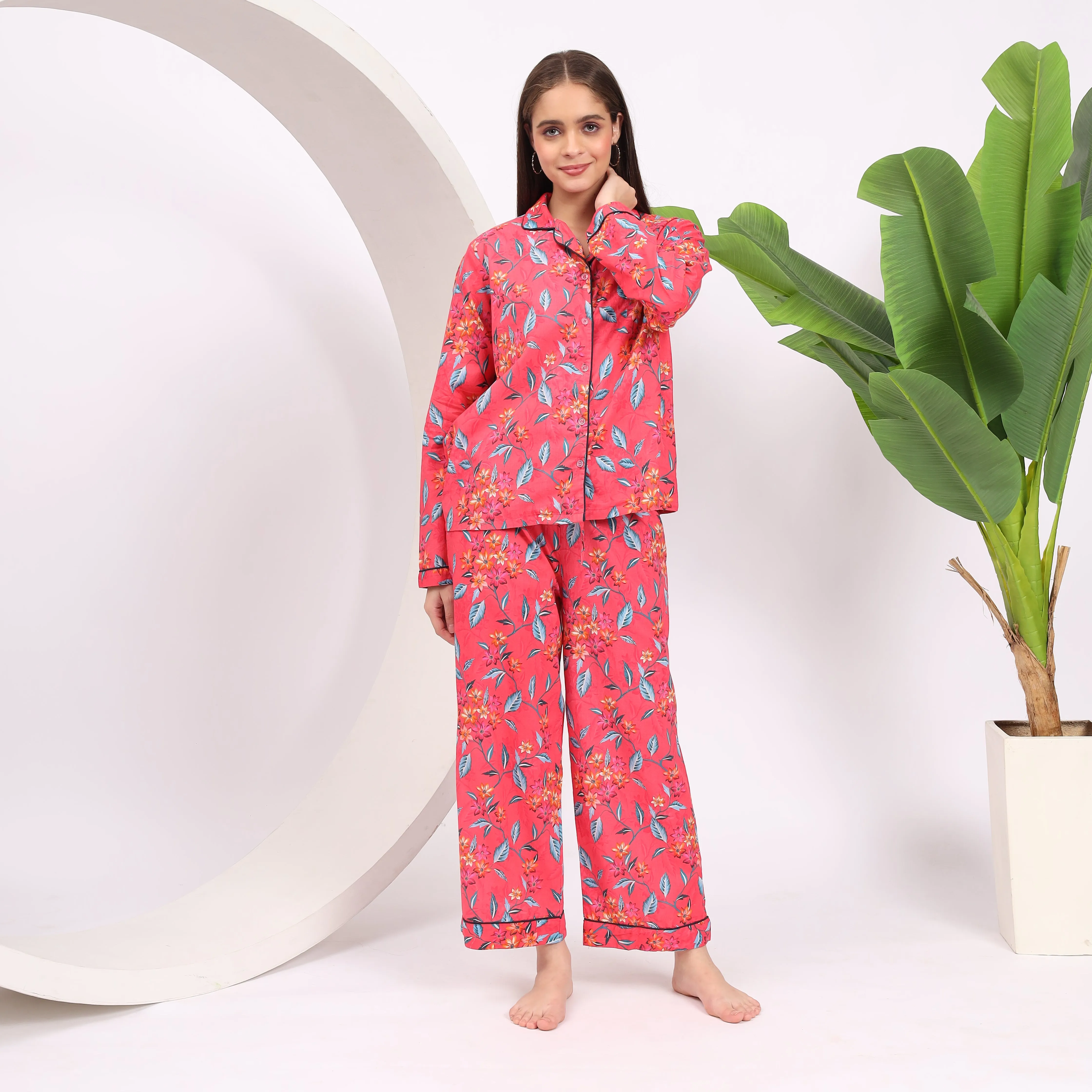Cotton Nightsuits - Women's Cozy Sleepwear Dresses