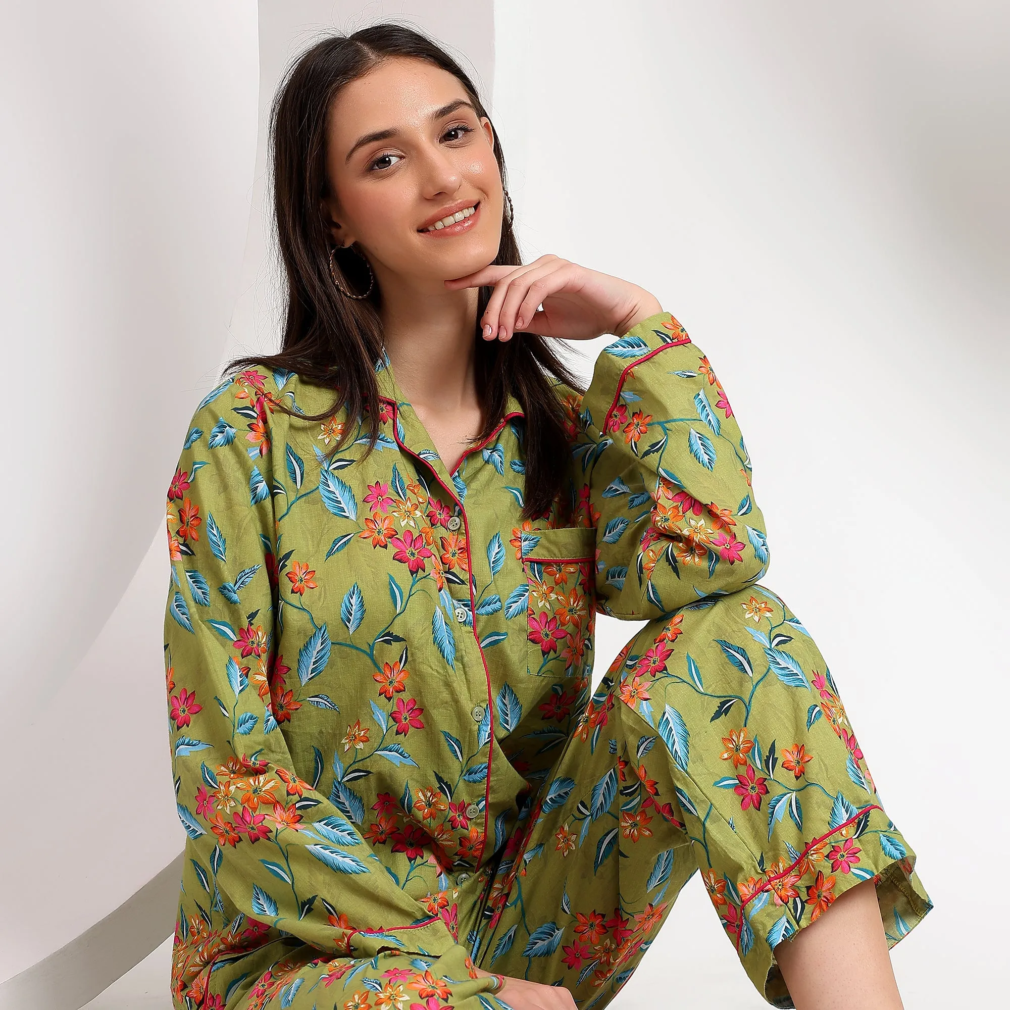 Cotton Nightsuits - Women's Cozy Sleepwear Dresses