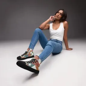Dipaliz Geometrical Canvas High Tops