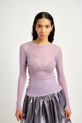 Eliza Faulkner Delia Top (Lilac)