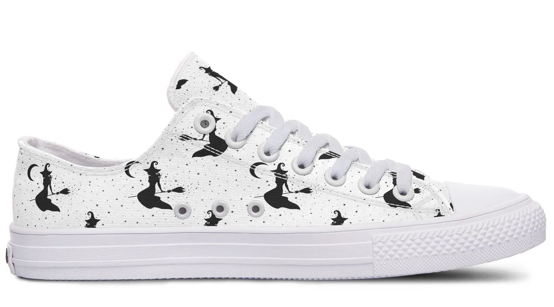 Flying Witches Low Tops