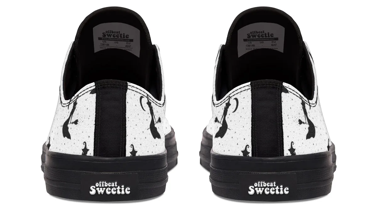 Flying Witches Low Tops