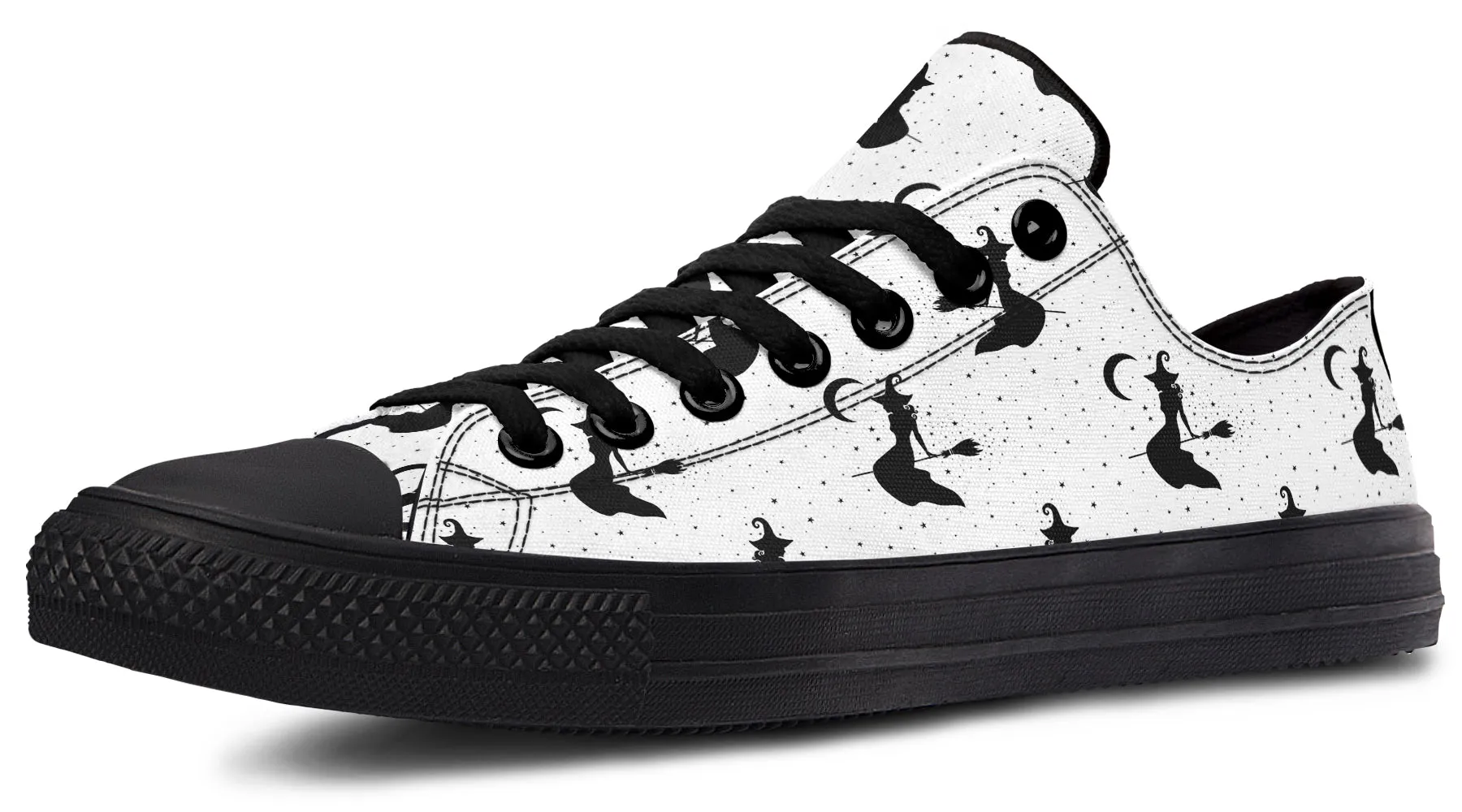 Flying Witches Low Tops