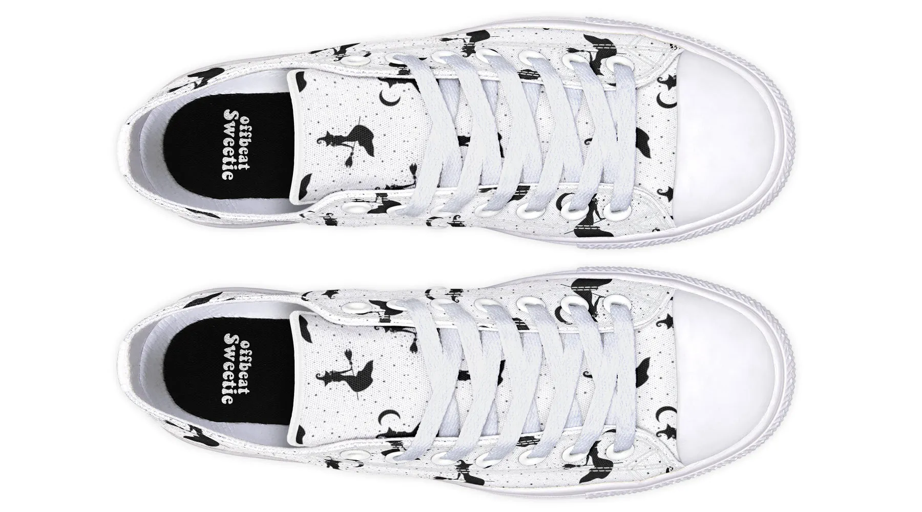 Flying Witches Low Tops