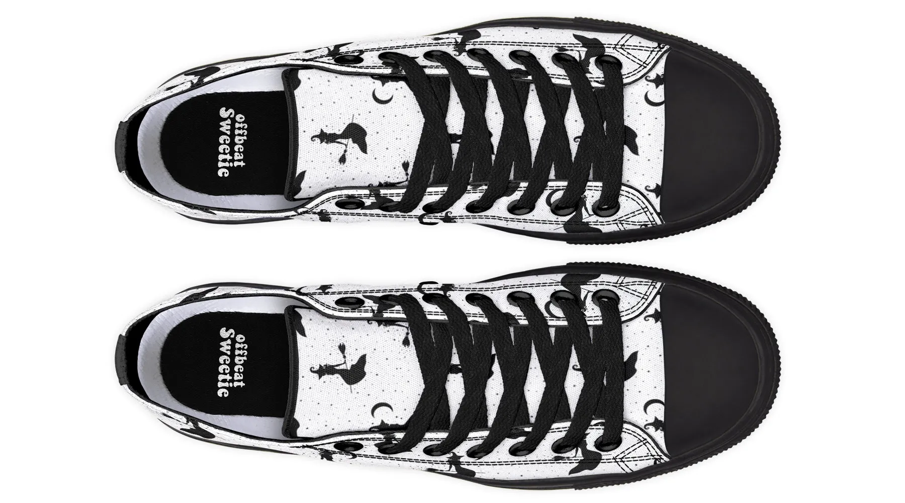Flying Witches Low Tops
