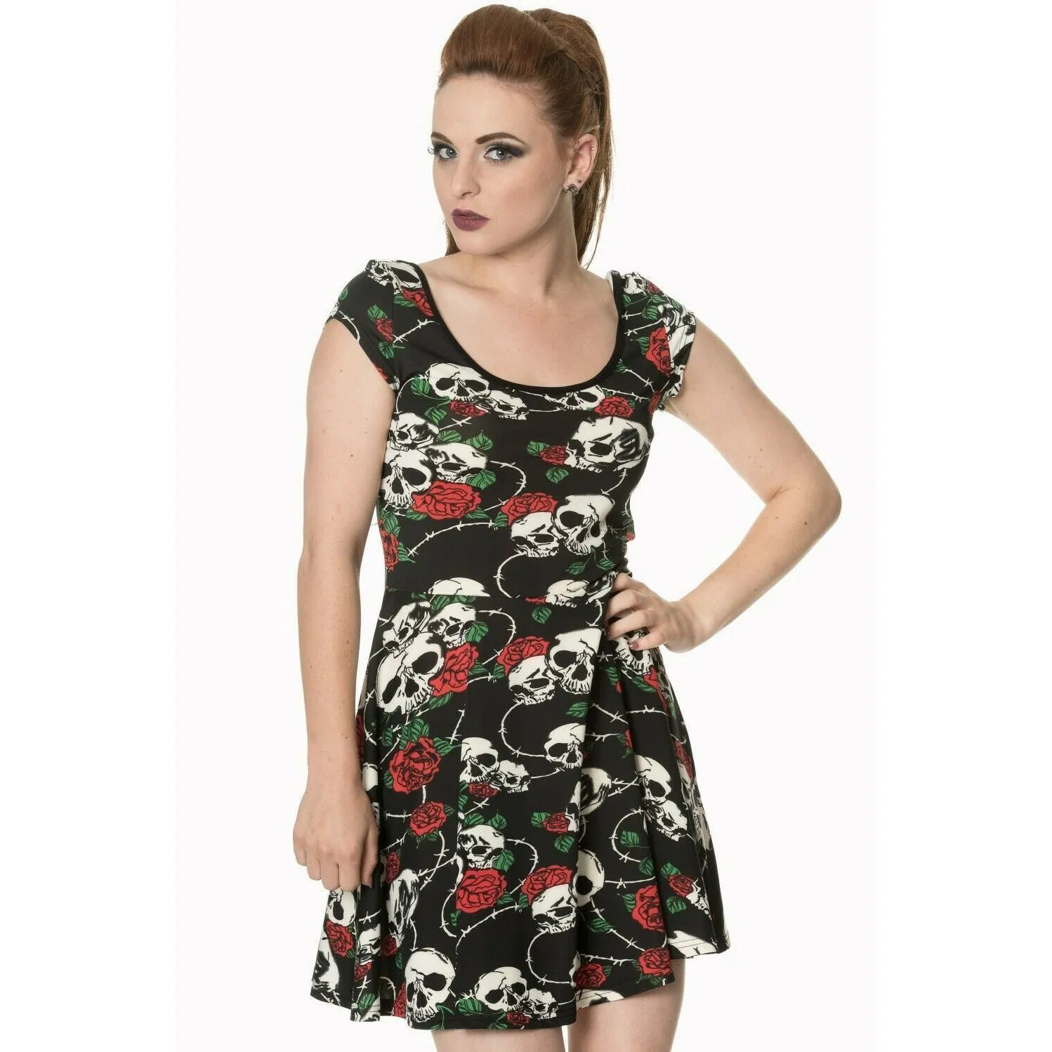 Green With Envy Womens Jersey Dress