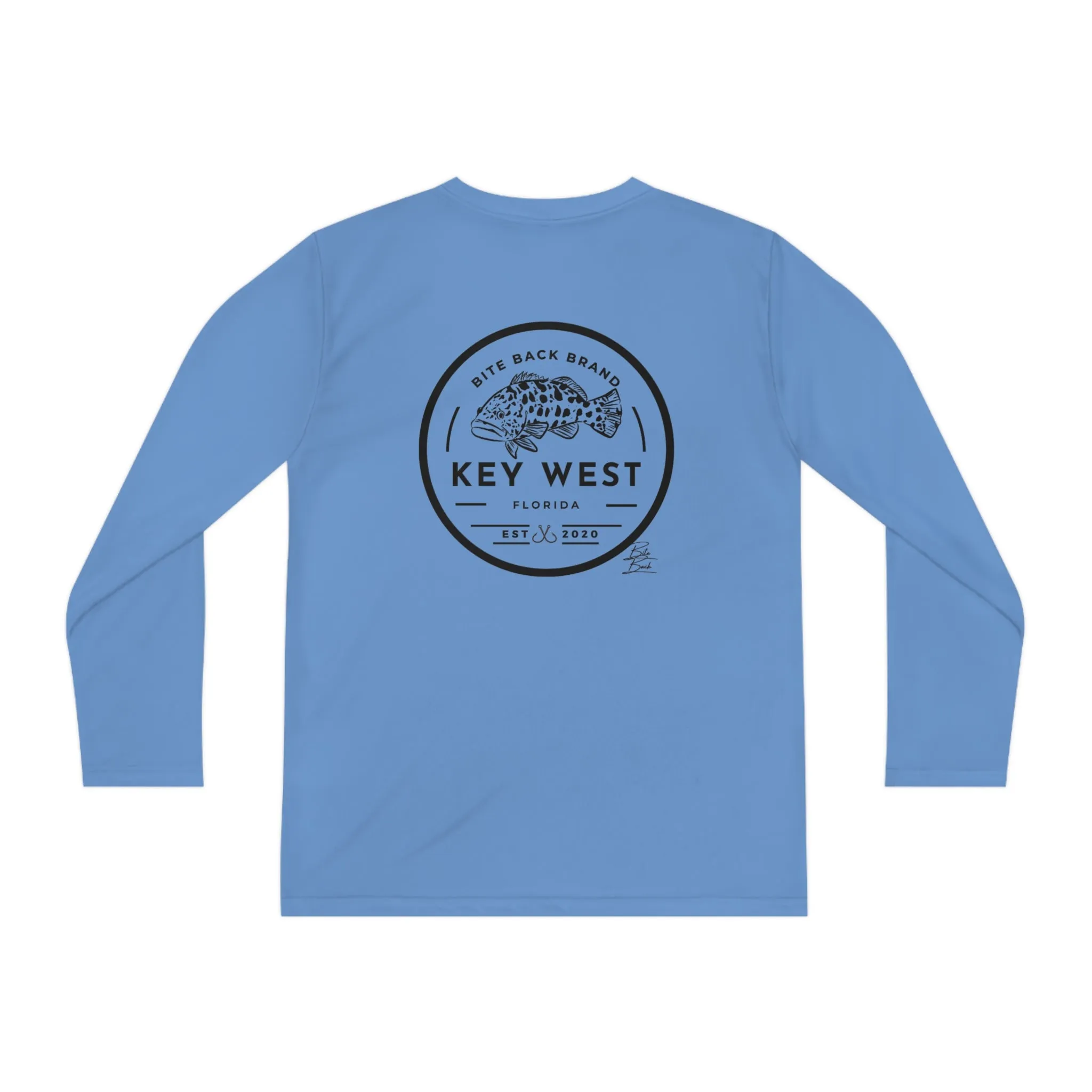 Grouper Youth Long Sleeve Competitor Tee