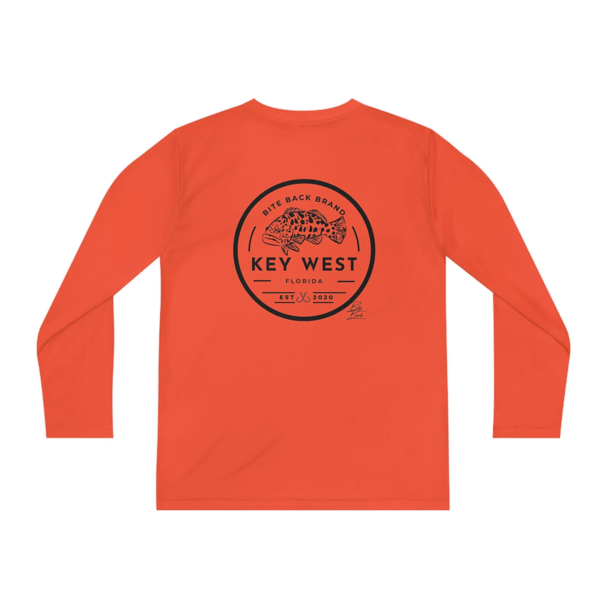 Grouper Youth Long Sleeve Competitor Tee