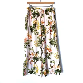 H&M Cropped Flowy Pants- Size 8
