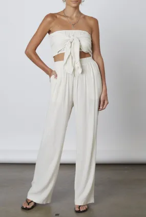 High Waisted Flowy Pants