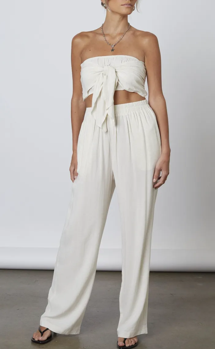 High Waisted Flowy Pants