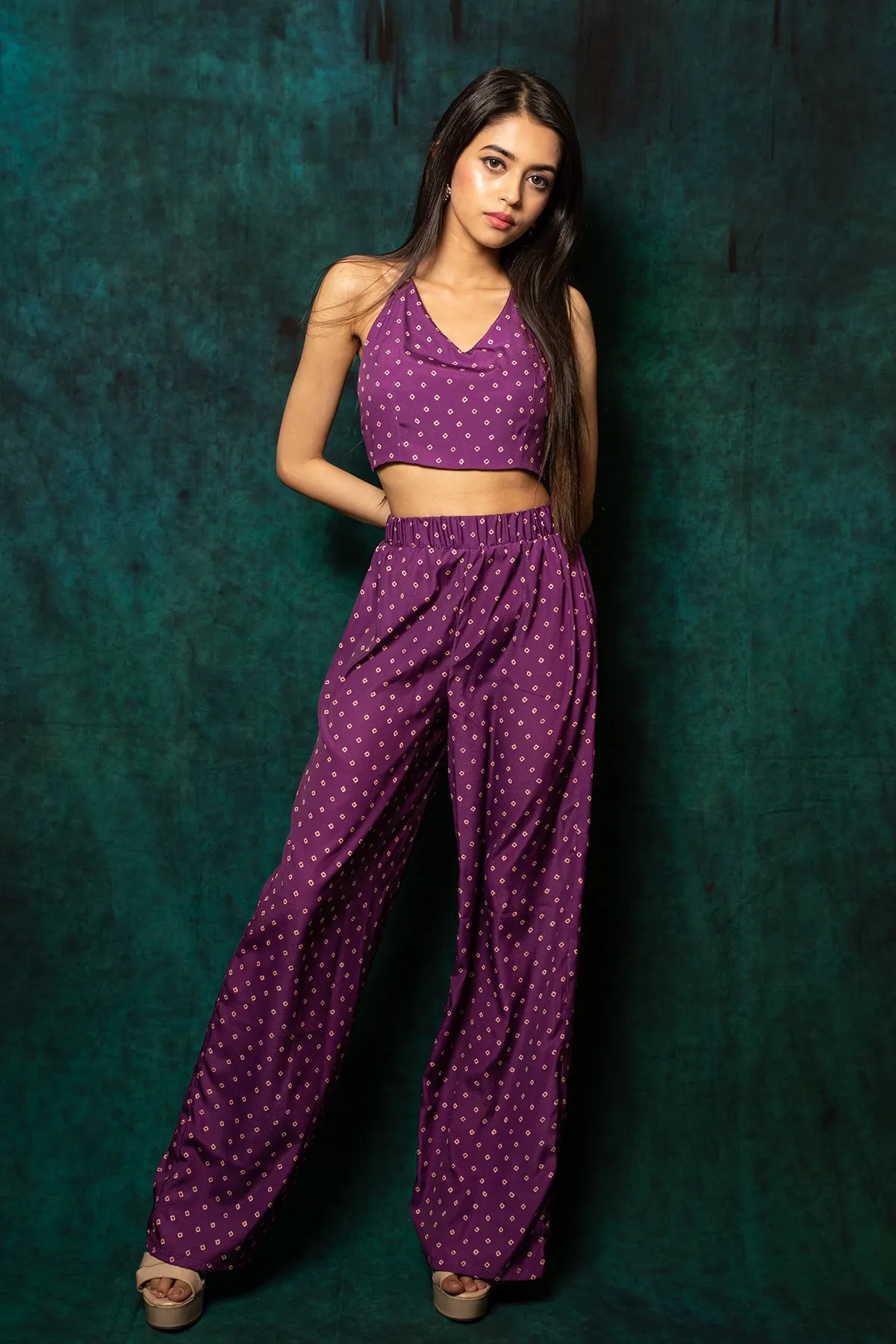 Indie- 3 piece set cami shirt and pants