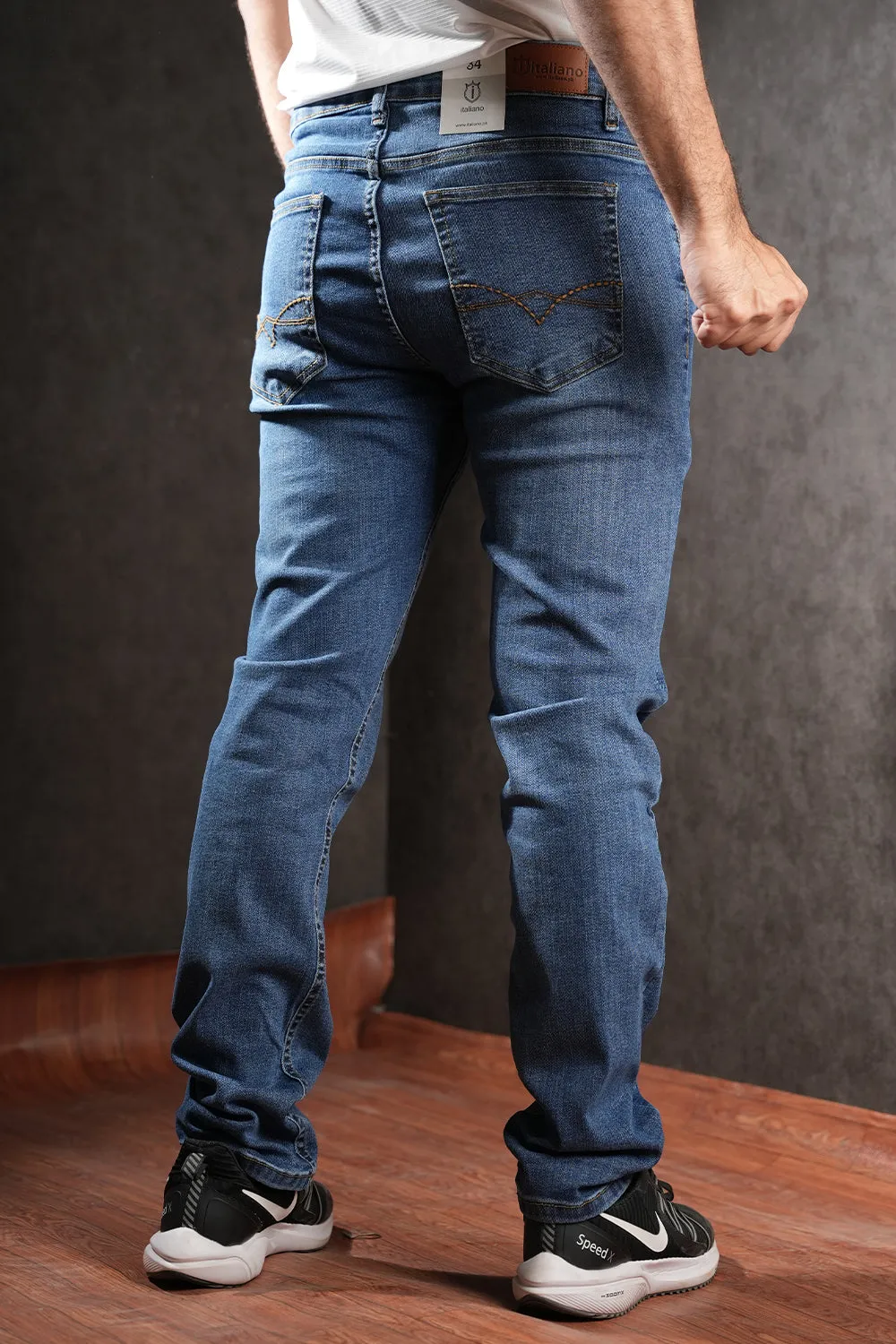 ITA Denim Blue Colour Jeans Regular Fit - 1125016