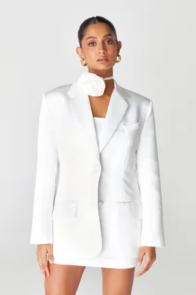 Ivory Oversized Blazer