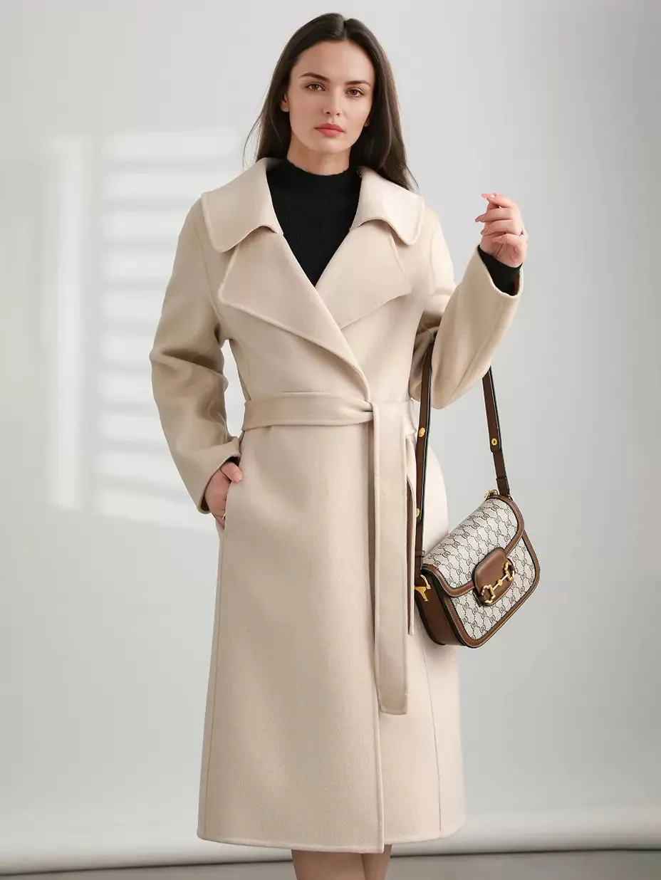 Ivyshape | Belted Cozy Coat
