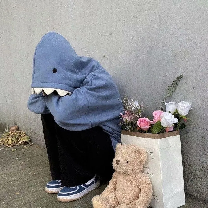 Kawaii Shark Hoodies
