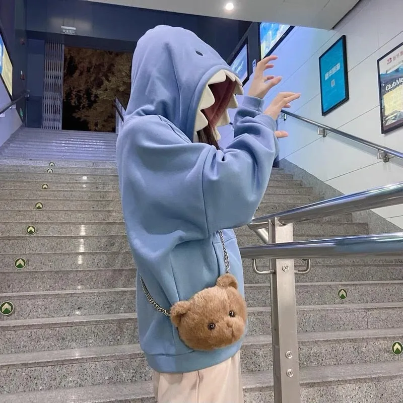 Kawaii Shark Hoodies