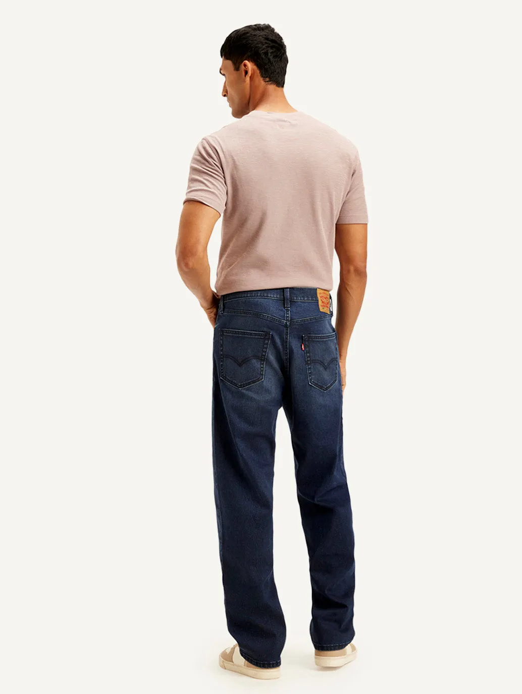 Men's 568 Loose Fit Navy Jeans