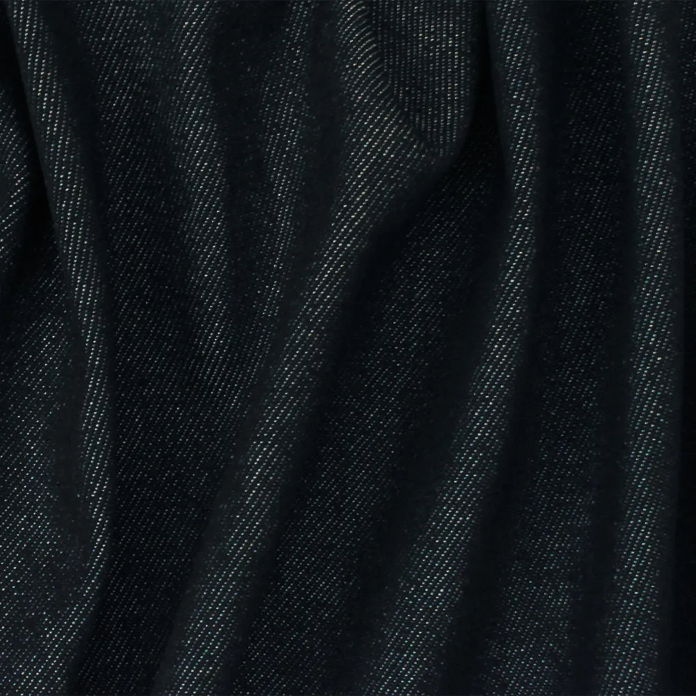 Navy Blue 11 oz. Stretch Spandex Cotton Blend Denim Fabric