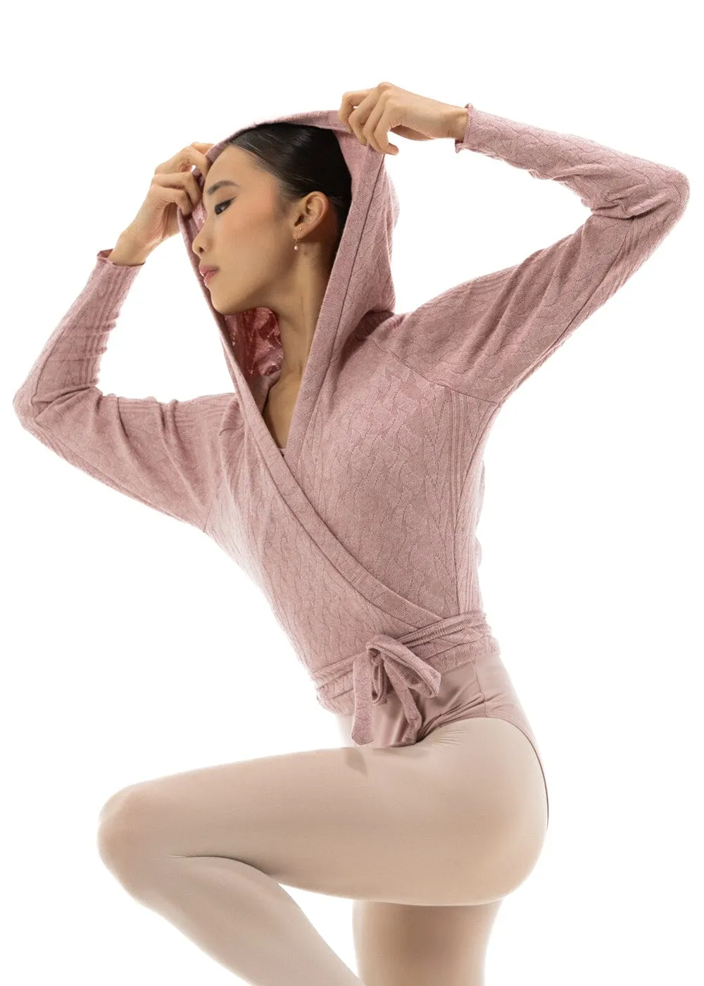 Nikolay Theodora Hooded Wrap Sweater